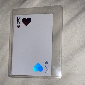 Modern Red and Blue Card Game